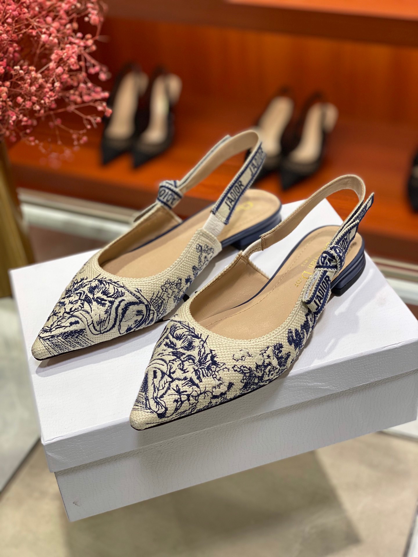 디올 J`a dior 슬링백 힐 (굽1.5cm/6.5cm/9.5cm) 정품급