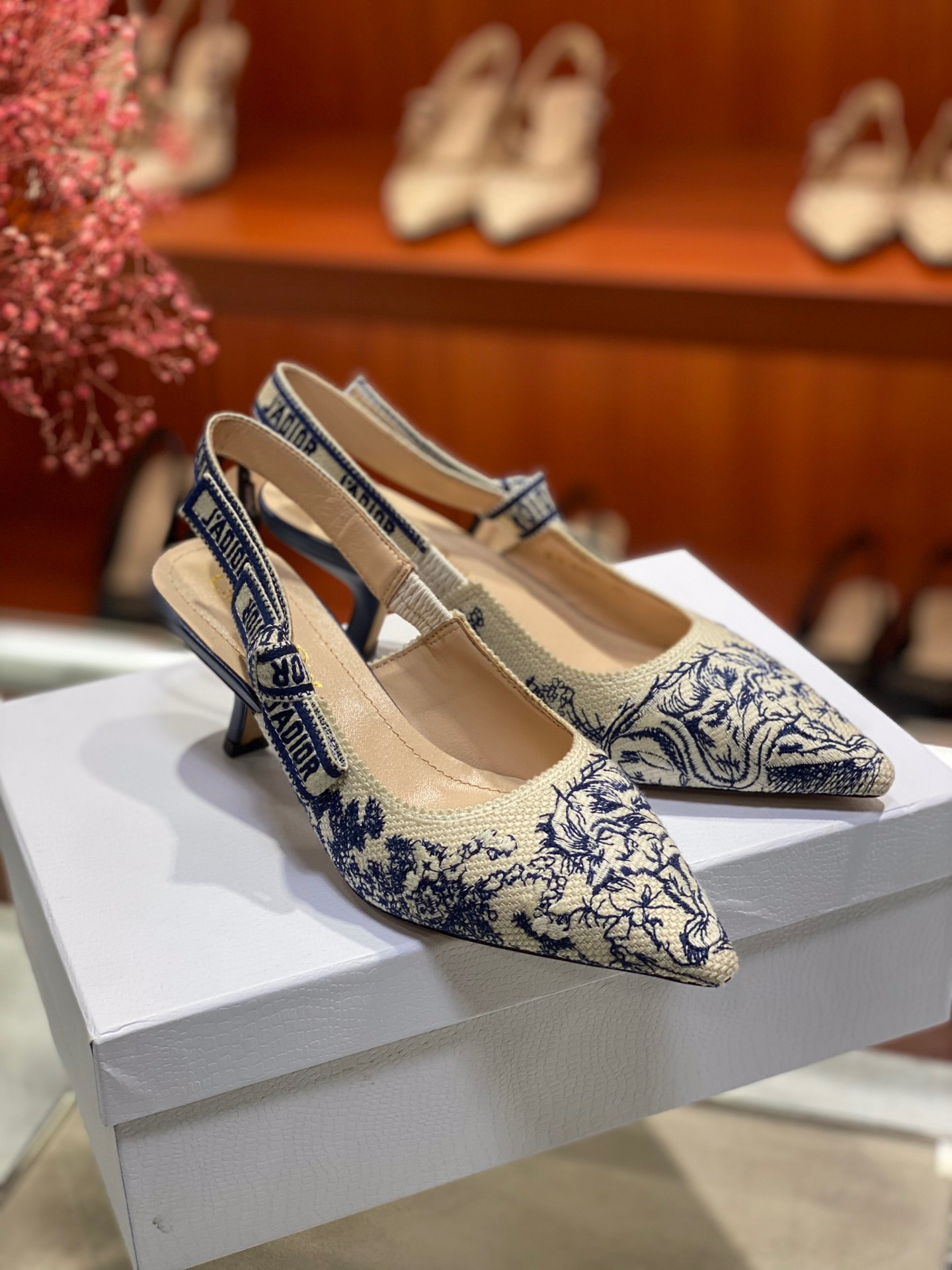 디올 J`a dior 슬링백 힐 (굽1.5cm/6.5cm/9.5cm) 정품급