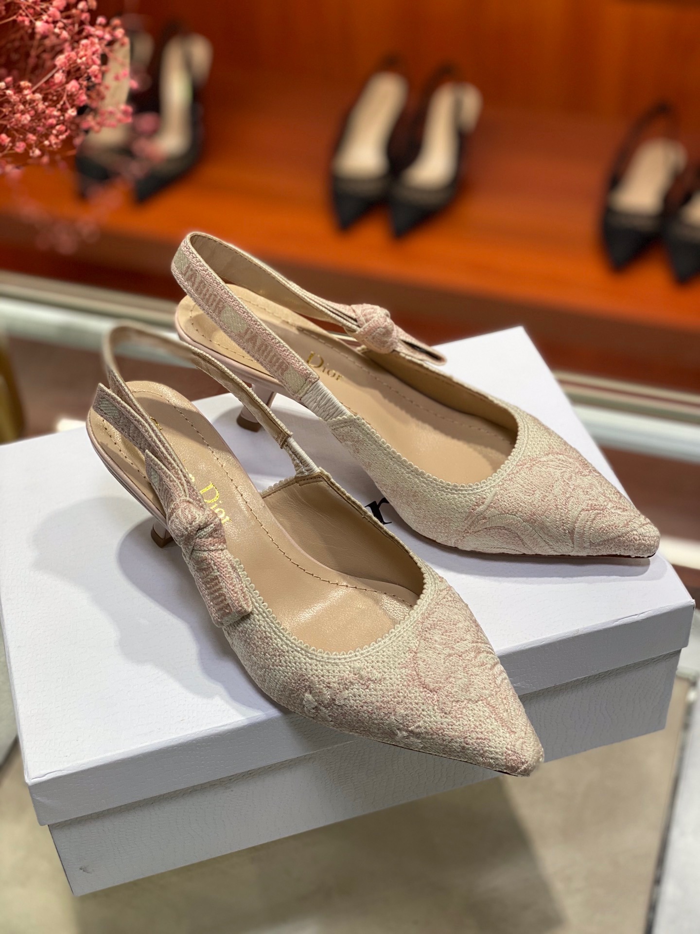 디올 J`a dior 슬링백 힐 (굽1.5cm/6.5cm/9.5cm) 정품급