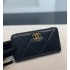 샤넬 19 플랩 장지갑