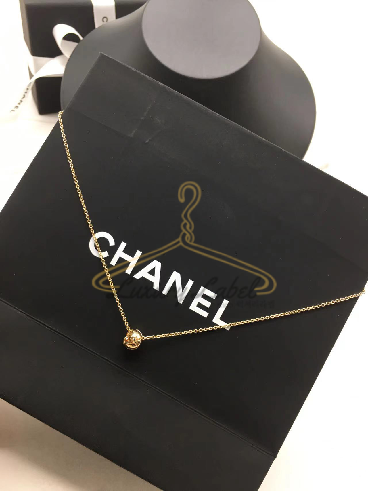 샤넬 코코크러쉬 목걸이 J12306 (컬러 로즈골드) (V-gold소재)