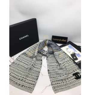 샤넬 울 머플러