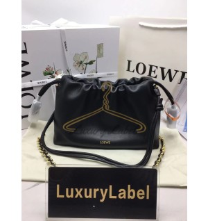 로에베 미디엄 플라멩고 펄스 (램스킨)