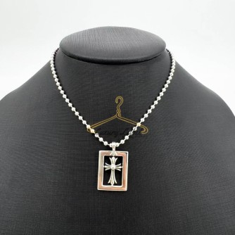 크롬하츠 프레임 오픈 베이비 펫 펜던트