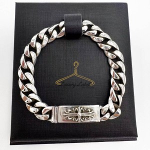 크롬하츠 플로랄 ID 클래식 브레이슬릿