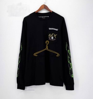 크롬하츠 매티 보이 레코드 플레임 롱 슬리브 (남녀공용)