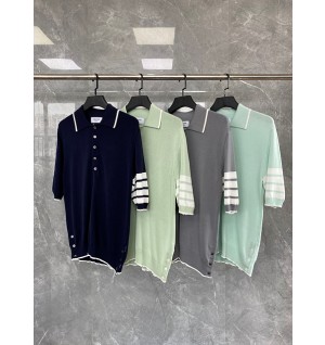[대리석집] 톰브라운 니트 반팔 티셔츠 (남성용)