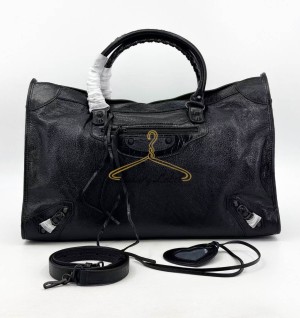 발렌시아가 르 시티 라지 백 블랙 (올블랙)