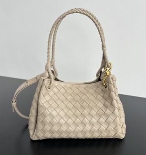 보테가베네타 파라슈트 미디움 숄더백 (컬러 베이지)