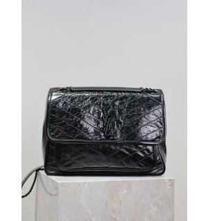 생로랑 니키백 라지 633157 (체인 블랙)