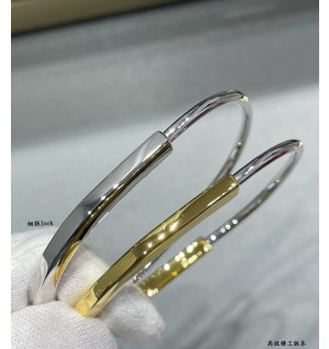 티파니 락 팔찌 (컬러 옐로우골드, 화이트골드)