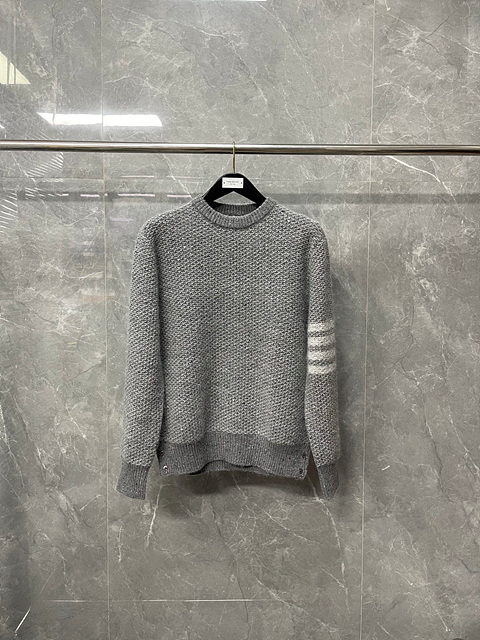 톰브라운 니트 스웨터 (남녀공용) (컬러 그레이, 네이비)