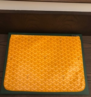 고야드 세나 클러치 MM /GM (컬러 옐로우)