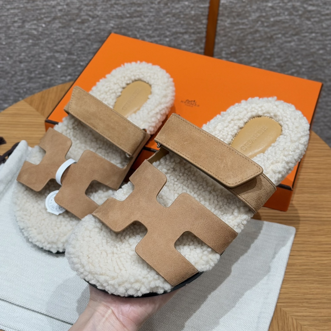 에르메스 시어링 시프레 샌들 (handmade ver.)