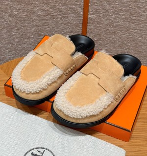 에르메스 시어링 고 뮬 (handmade ver.)