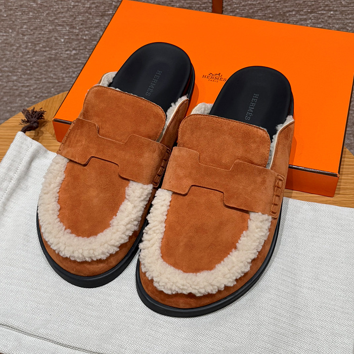 에르메스 시어링 고 뮬 (handmade ver.) (남성용)