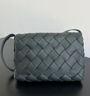 보테가베네타 디아고백 라지 (컬러 다크그린)